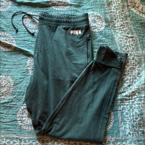 Pink Green Jogger Pants